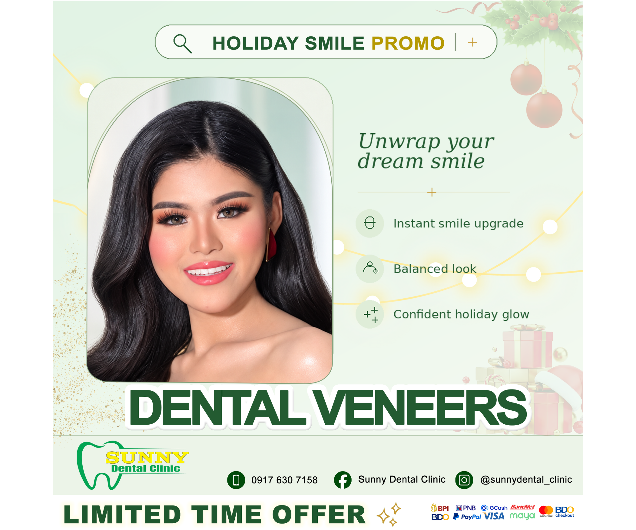 Sunny Dental Clinic promotion