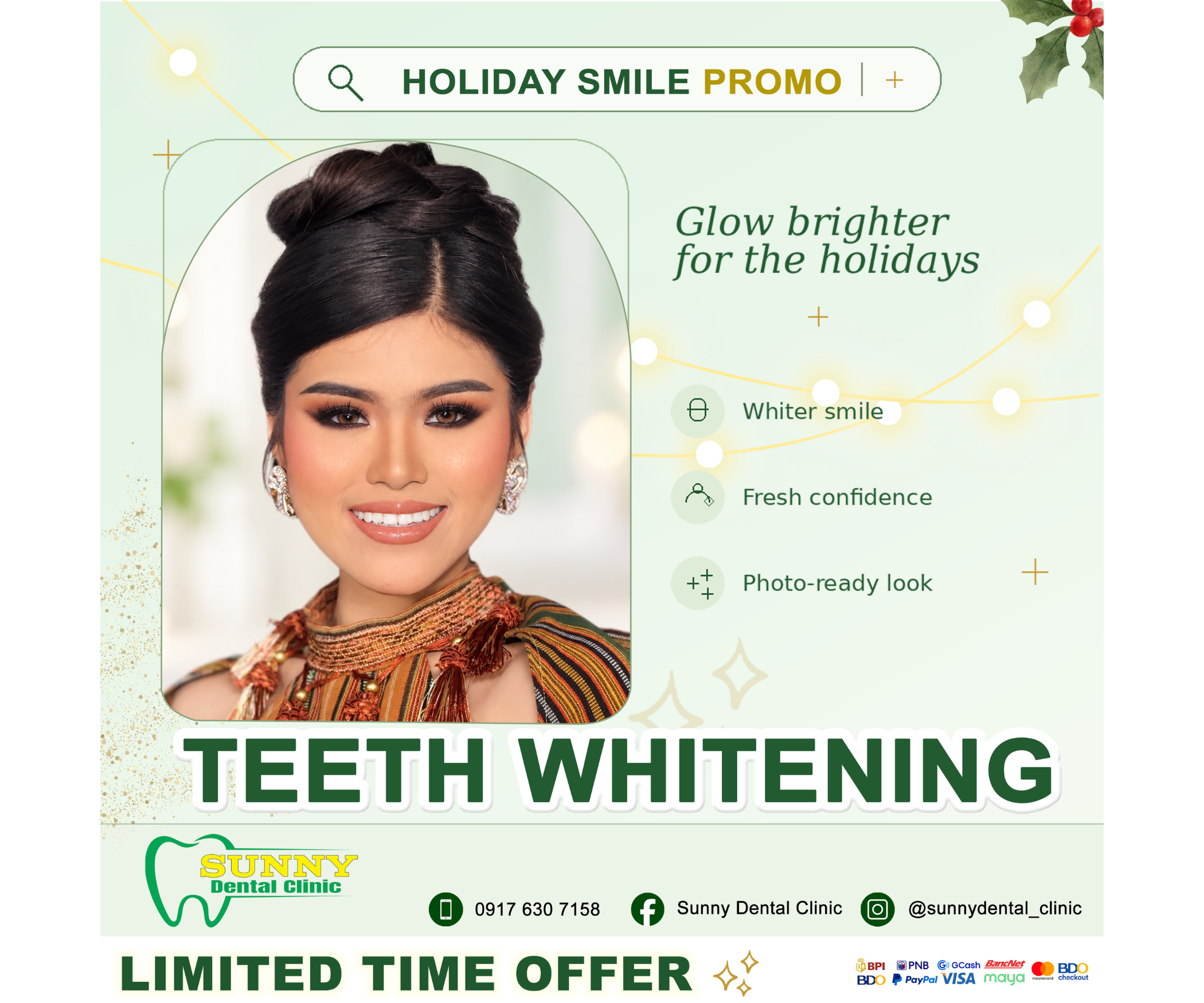 Sunny Dental Clinic promotion